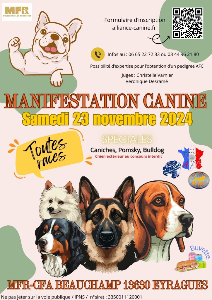 Dog show in France